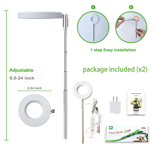 Plant Grow Light, LED Growing Light Full Spectrum for Indoor Plants