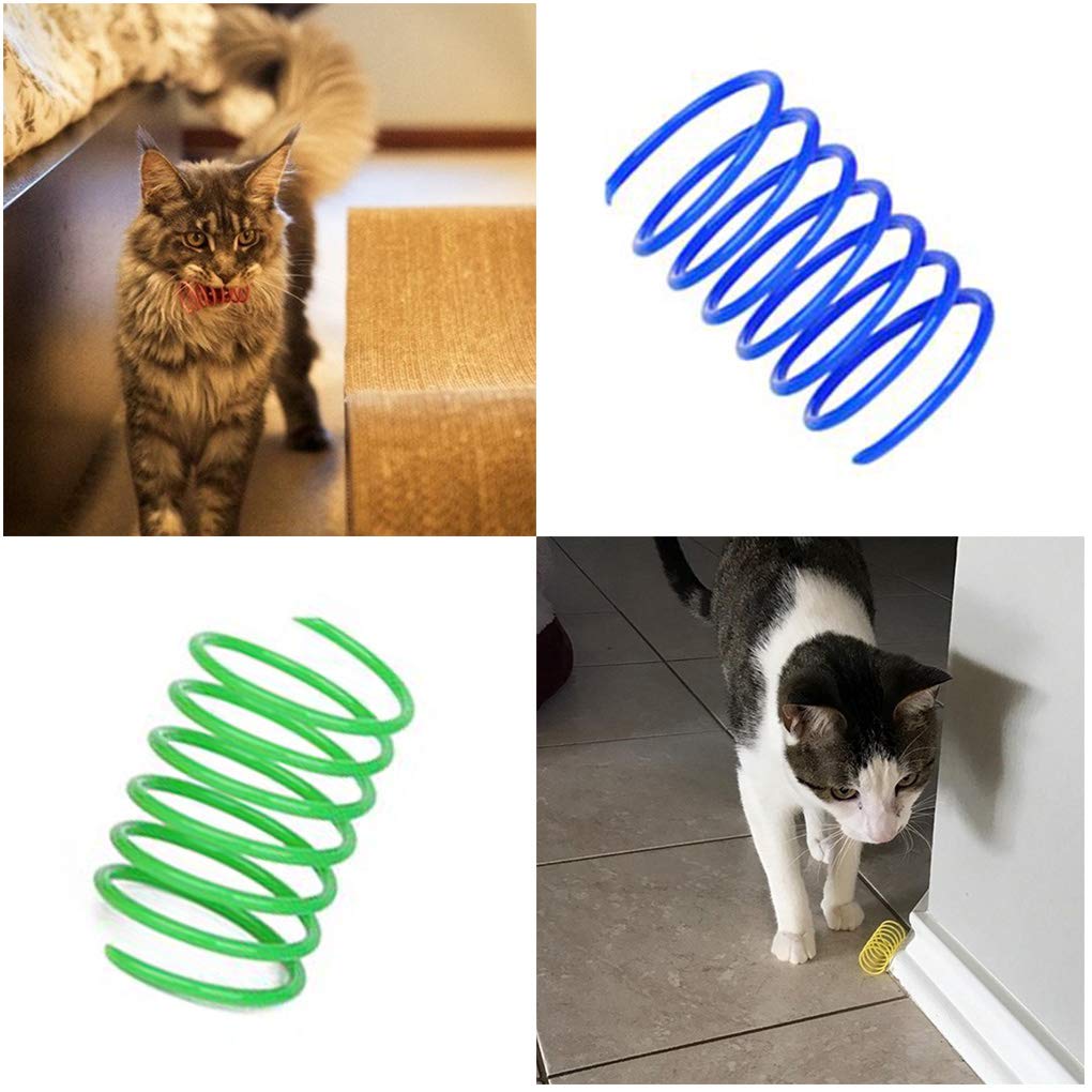 Interactive Cat Spiral Creative Spring Toy to Kill Time and Keep Fit
