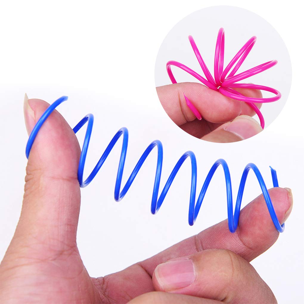Interactive Cat Spiral Creative Spring Toy to Kill Time and Keep Fit