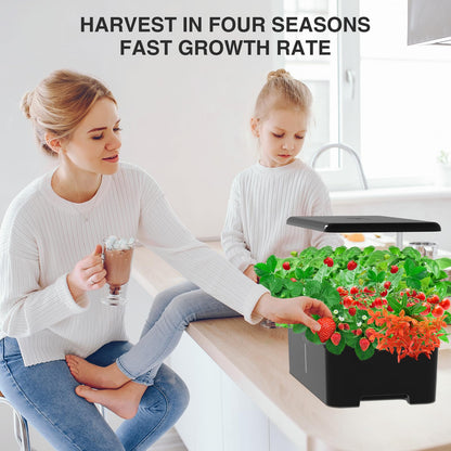 Hydroponics Growing System Herb Garden - 18 Pods Indoor Gardening System with LED Grow Light