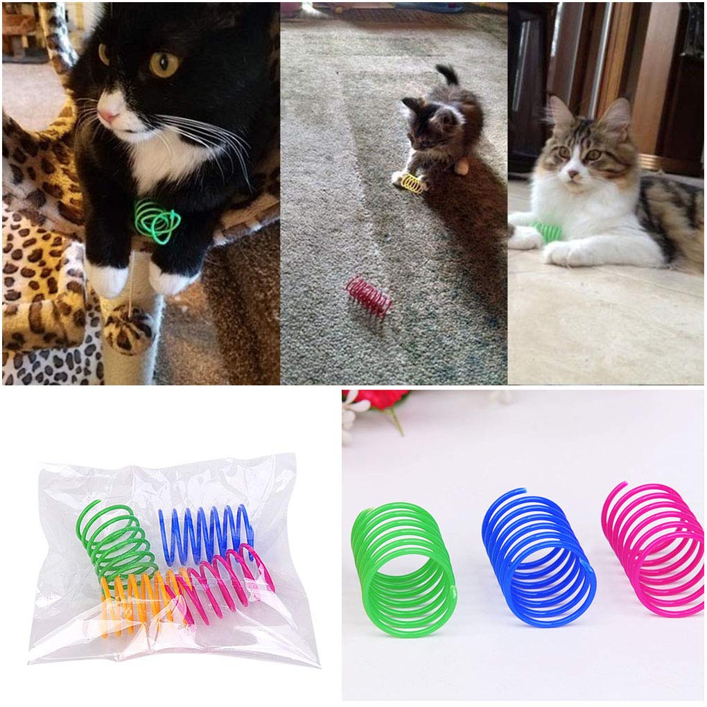 Interactive Cat Spiral Creative Spring Toy to Kill Time and Keep Fit